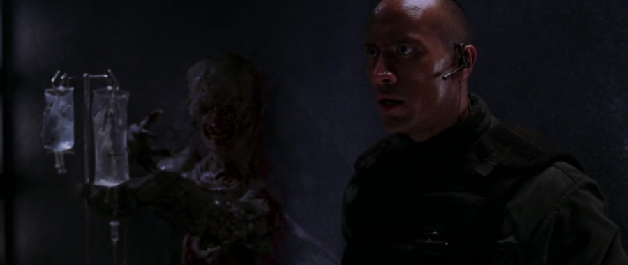 A scene from the movie Doom