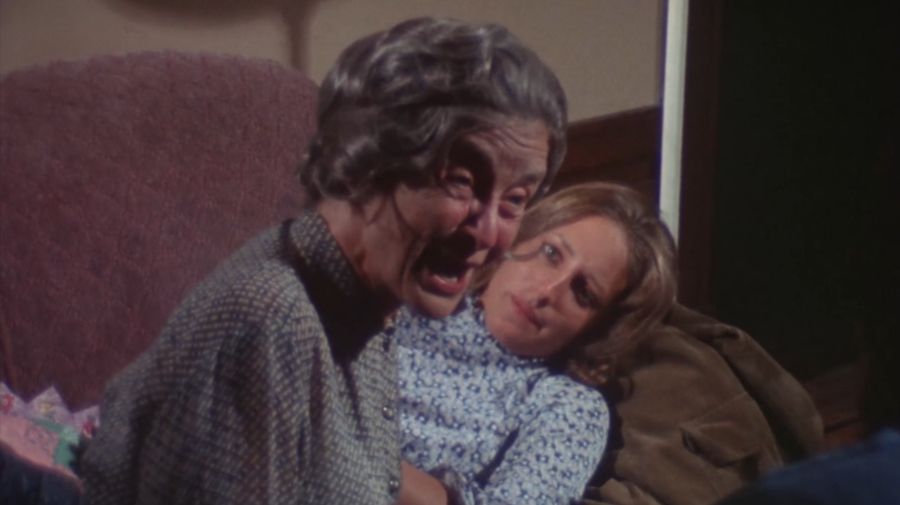 A scene from the movie Warlock Moon