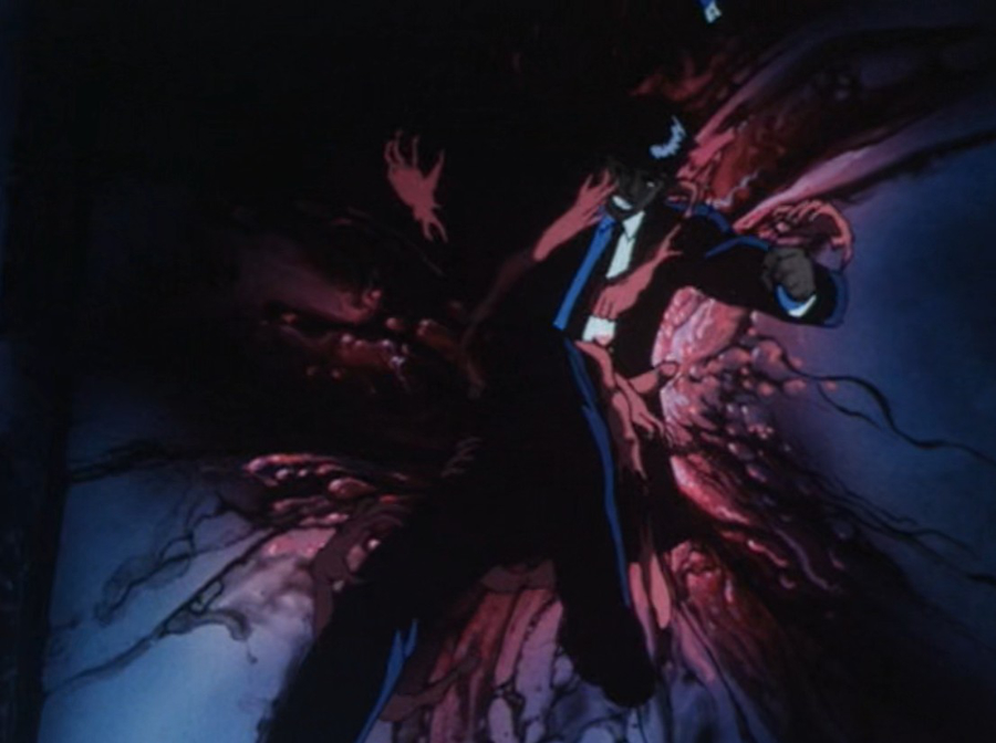 A scene from the movie Wicked City